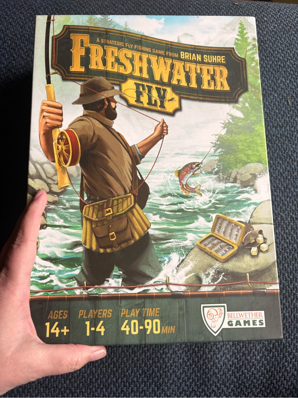 Freshwater Fly Board Game - Kickstarter with deluxe components